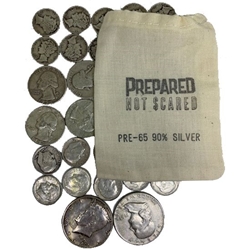 90 Percent Silver $5 Face Mixed Lot Circulated silver, coins, constitutional, silver coins, bars, junk, 90, percent, ninety, investment